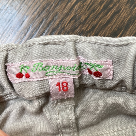 BONPOINT baby size 18m grey jean pants Like New condition - Picture 4 of 6